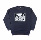BAD BOY Logo Big crewneck- Grey